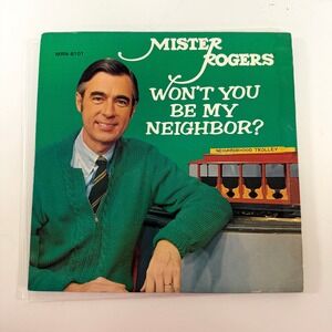 Vintage Vinyl Record Fred Rogers – Mister Rogers Won't You Be My Neighbor? LP